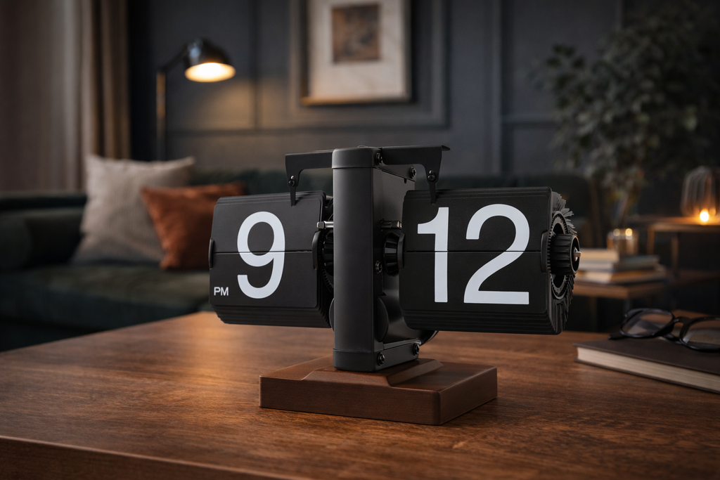 Retro Flip Desk Clock