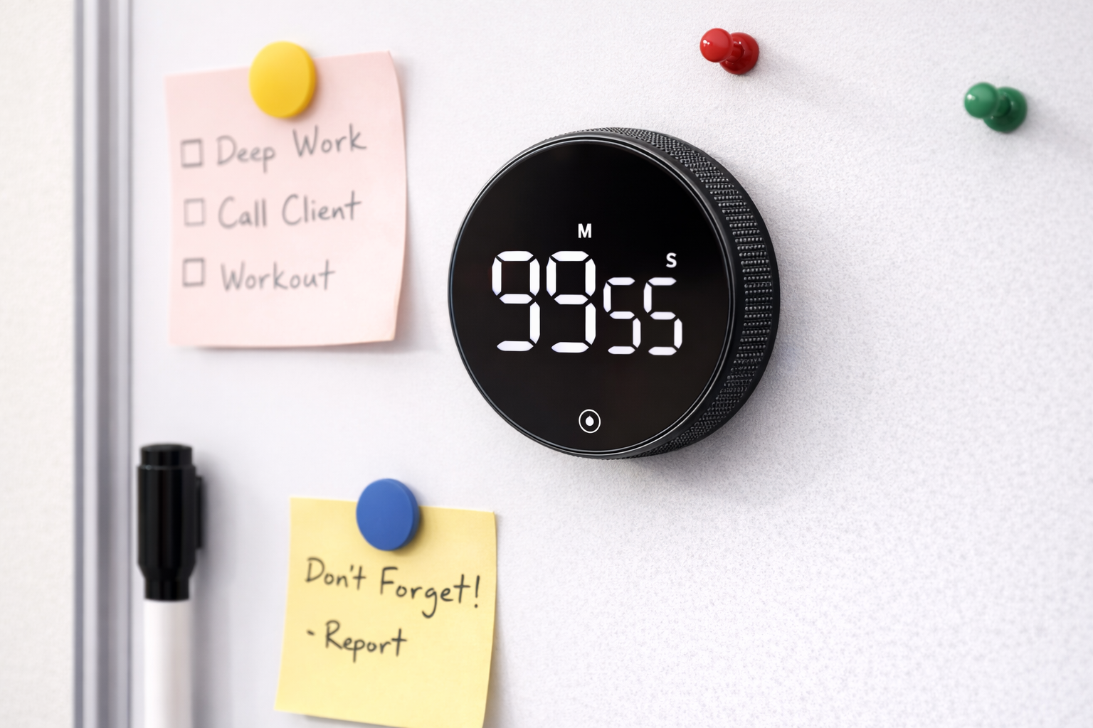 Magnetic Productivity Timer